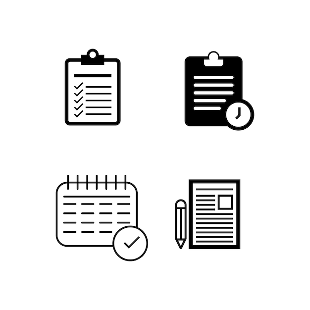 Task icon vector illustration template design