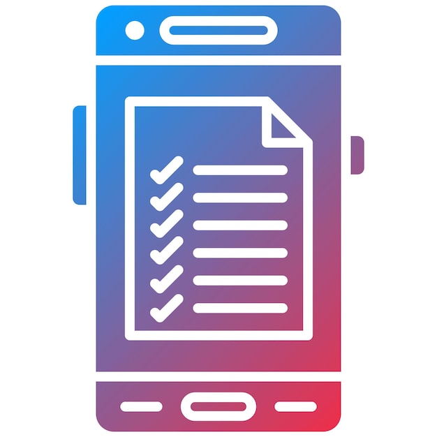 Vector task list icon vector image can be used for mobile app development