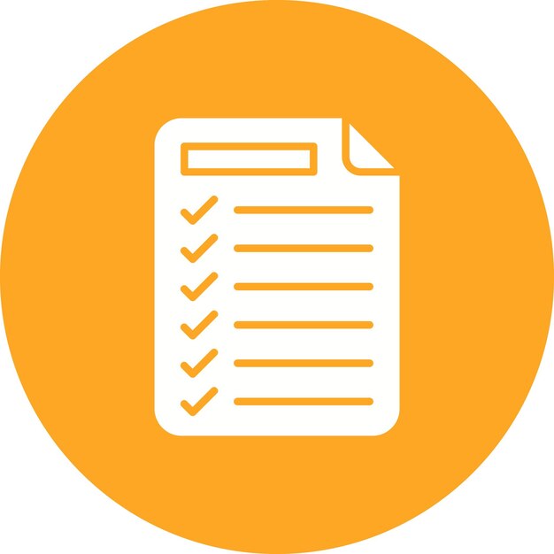 Vector task list icon vector image can be used for productivity