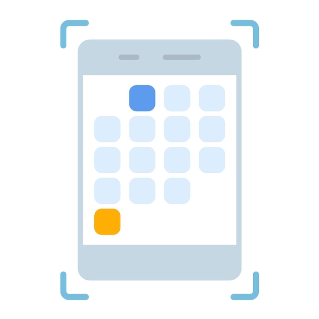 Task Organization App Flat Illustration