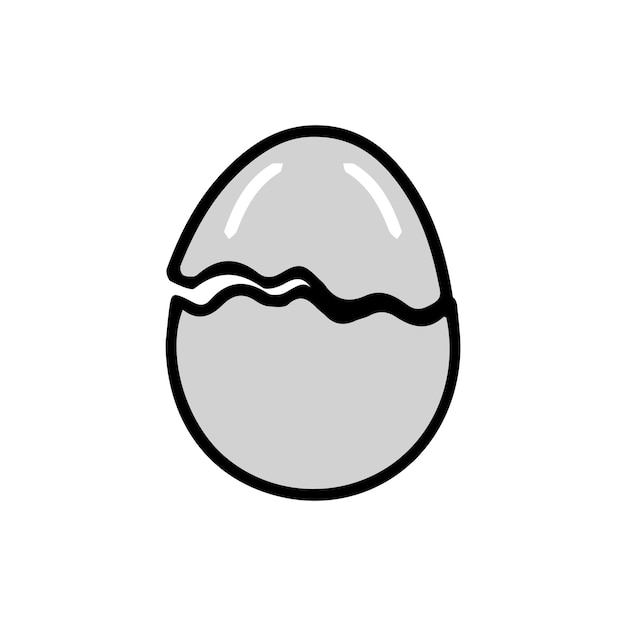 Vector tasty egg