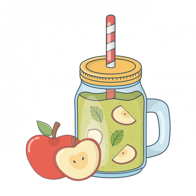 Vector tasty refresh cartoon