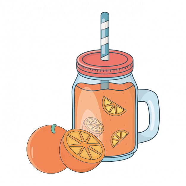 Vector tasty refresh cartoon