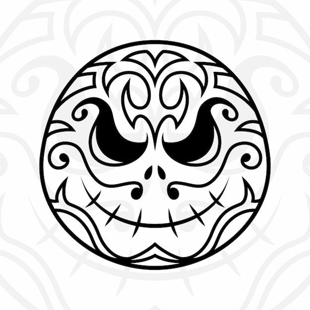 tatoo skull art illustration