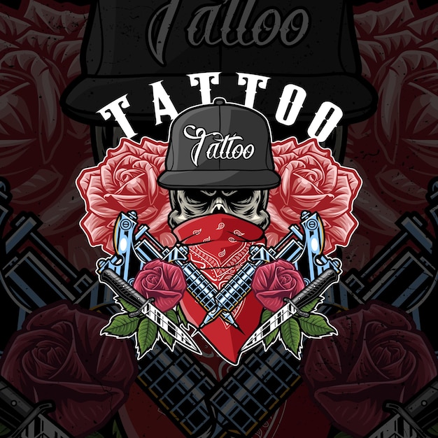 Tattoo illustration design