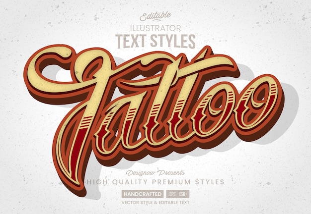 Tattoo Text Style