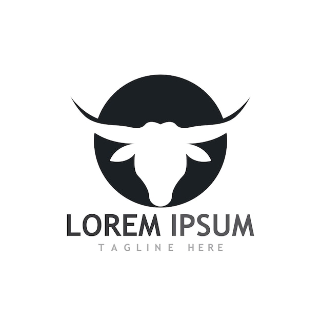 Taurus Logo Template vector icon illustration design