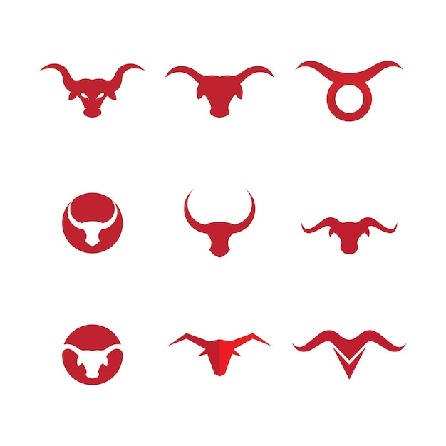 Taurus Logo Template vector pictogram illustratie ontwerp