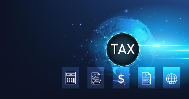 Tax payment concept