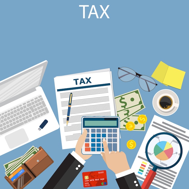 tax payment. government taxes.