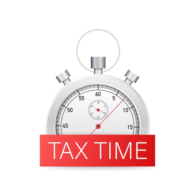 Premium Vector Tax time design, deadline, planning.