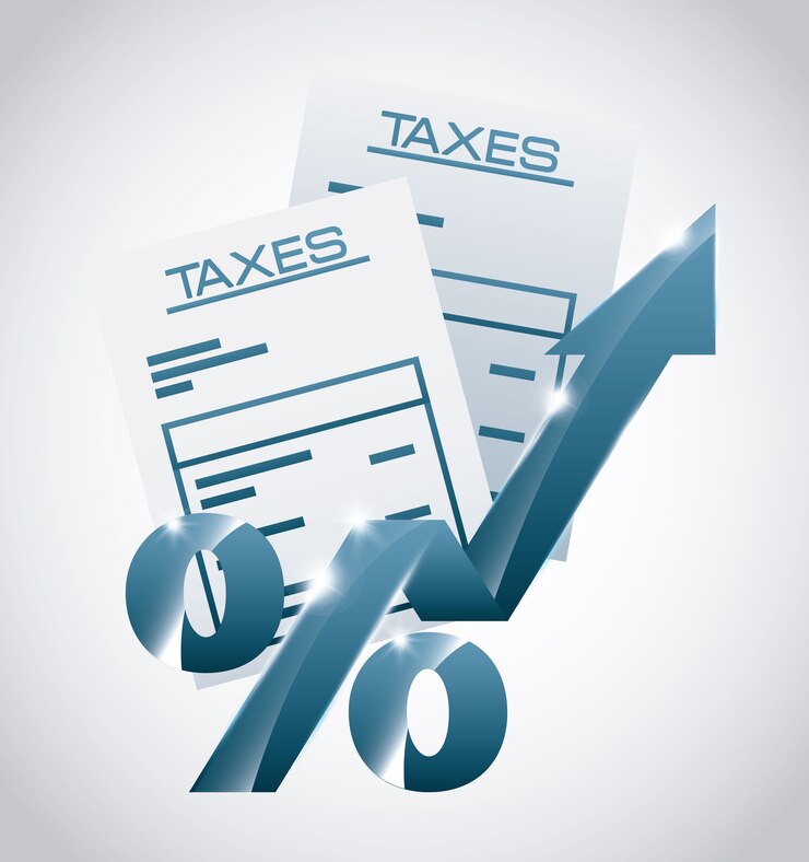Vector taxes concept 