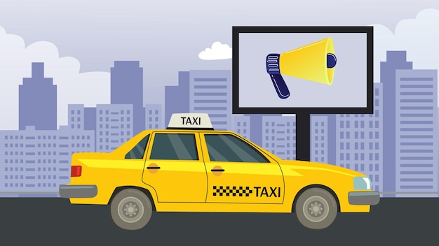 Taxi Advertentie-Marketing