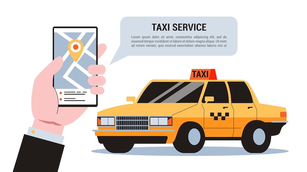 Taxi booking online step by step guide.