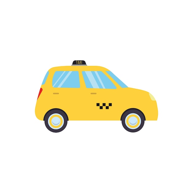 Taxi car Vector illustration