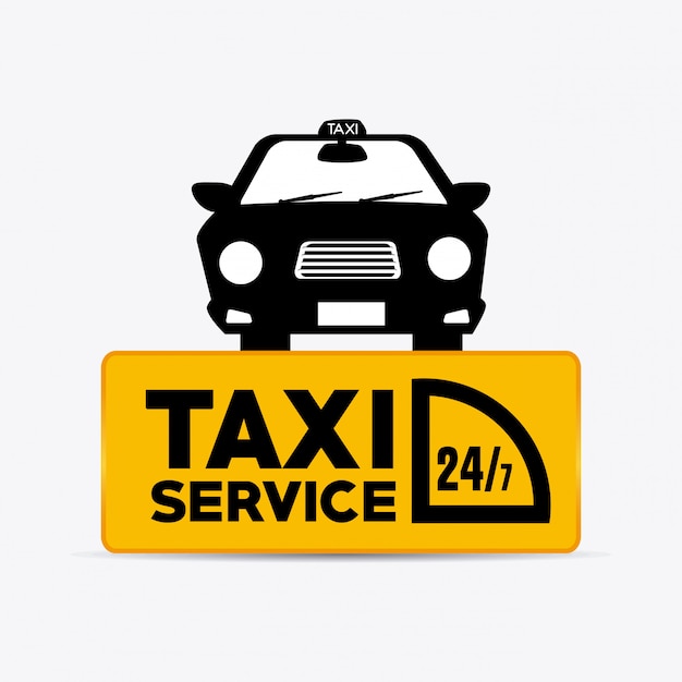 Vector taxi design.