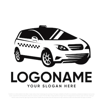 Premium Vector Taxi logo design Premium Vector Taxi logo design