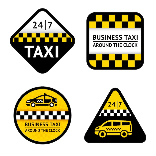 Taxi - impostare le etichette