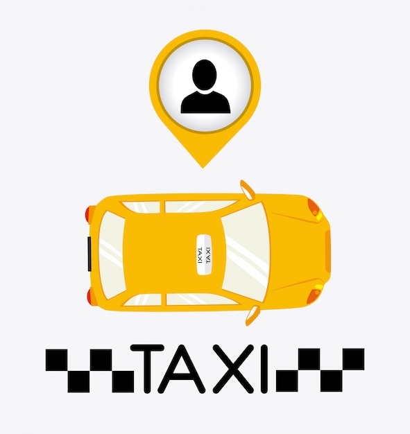 Taxidienstontwerp.