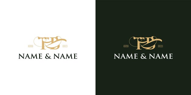 TB logo luxury design