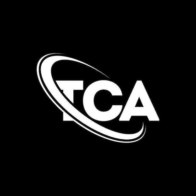 TCA logo TCA letter TCA letter logo design Initials TCA logo linked with circle and uppercase monogram logo TCA typography for technology business and real estate brand
