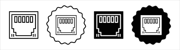 TCP-symbolenverzameling TCP-simpele vectortekenbundel