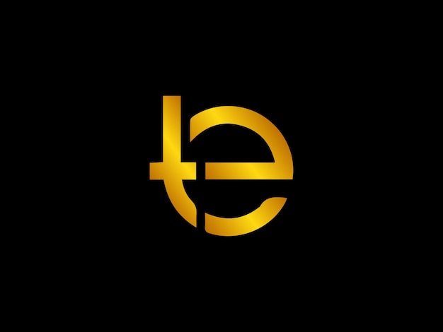 te logo design