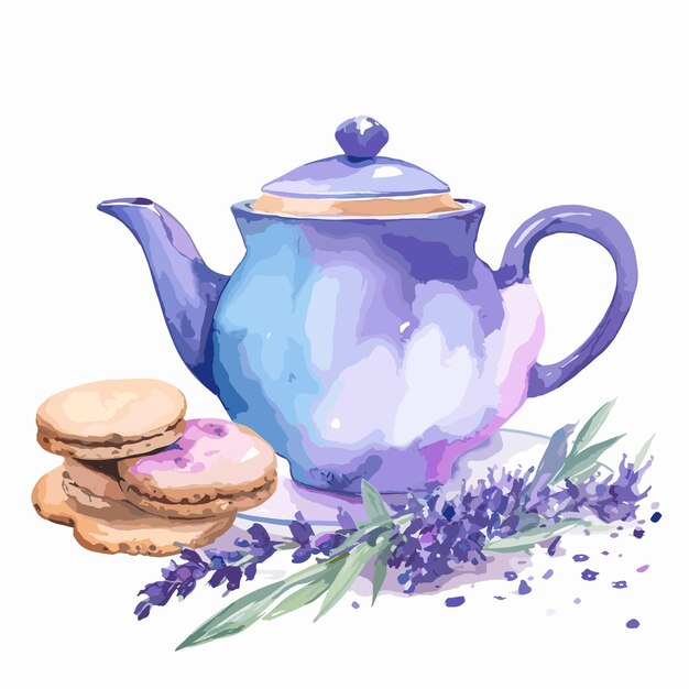 Vector tea illustration clipart