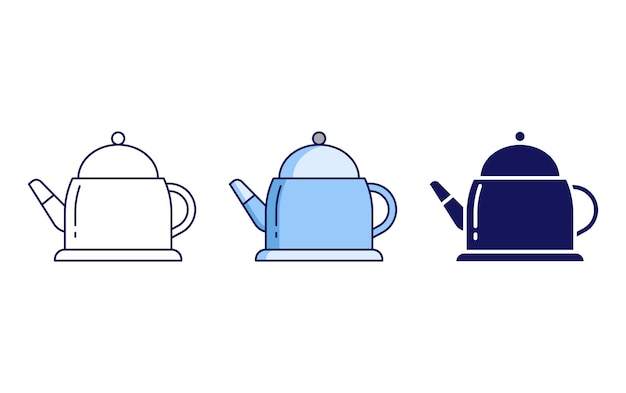 Tea Pot vector icon