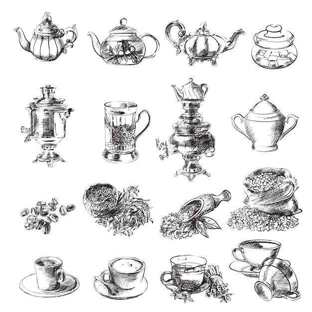 Tea Sketches