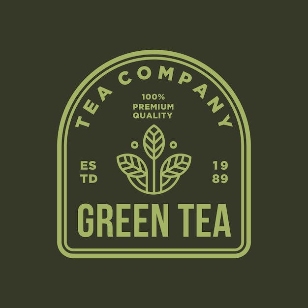  Tea-vector logo/icon illustration