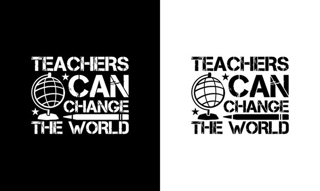 Teacher Quote T shirt design, typography