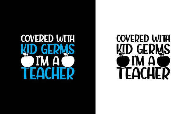 Teacher quote t shirt design, typography