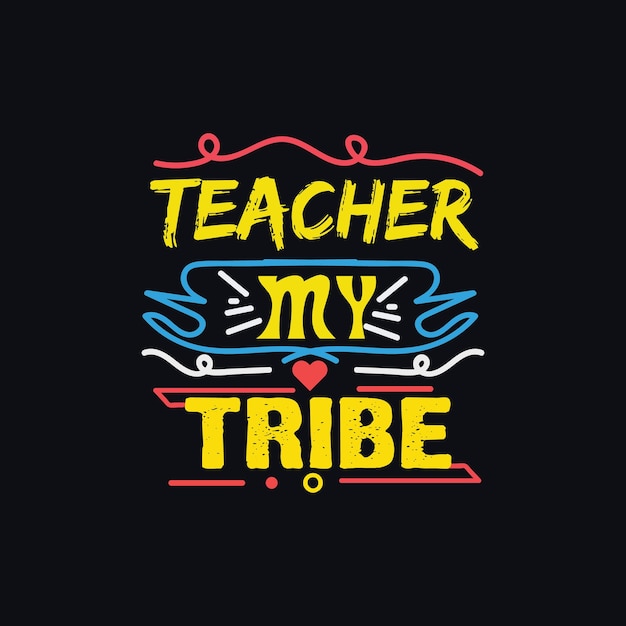 Teacher Quotes and lettering vector tshirt design