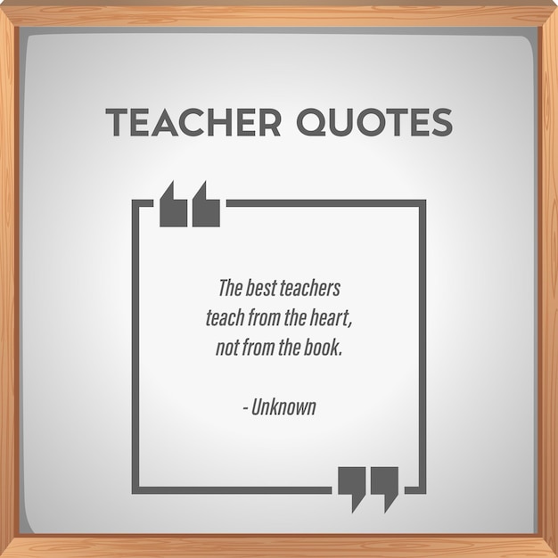 Teacher Quotes