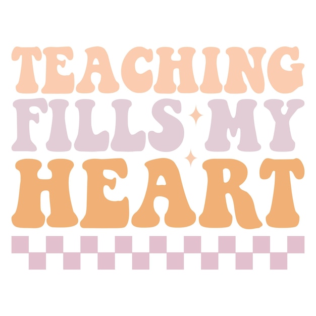 teacher retro svg design and digital dawonlod