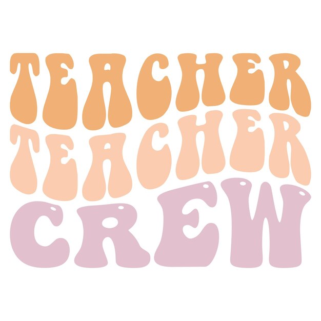 teacher retro svg design and digital dawonlod