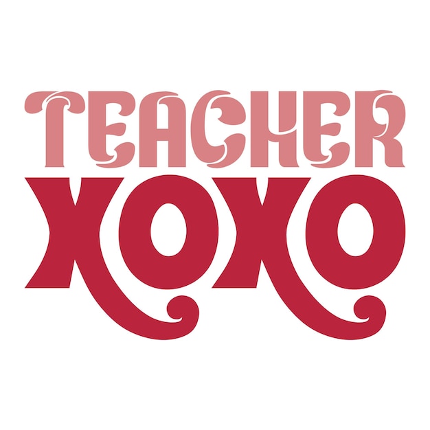 teacher retro svg design and digital download