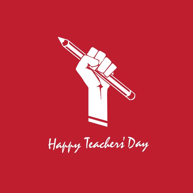 Teacher's day greetings logo poster banner design concept idea