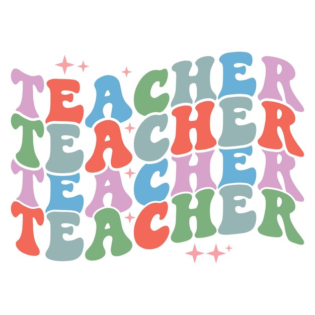 teacher sublimation designs