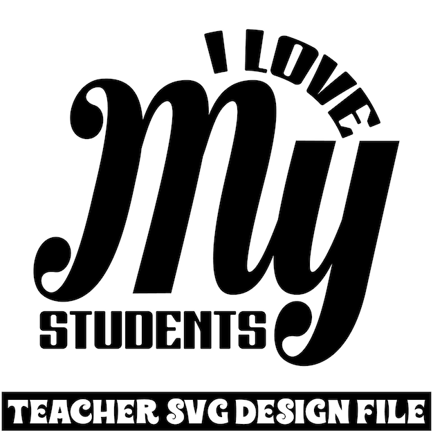 Teacher svg design and digital download