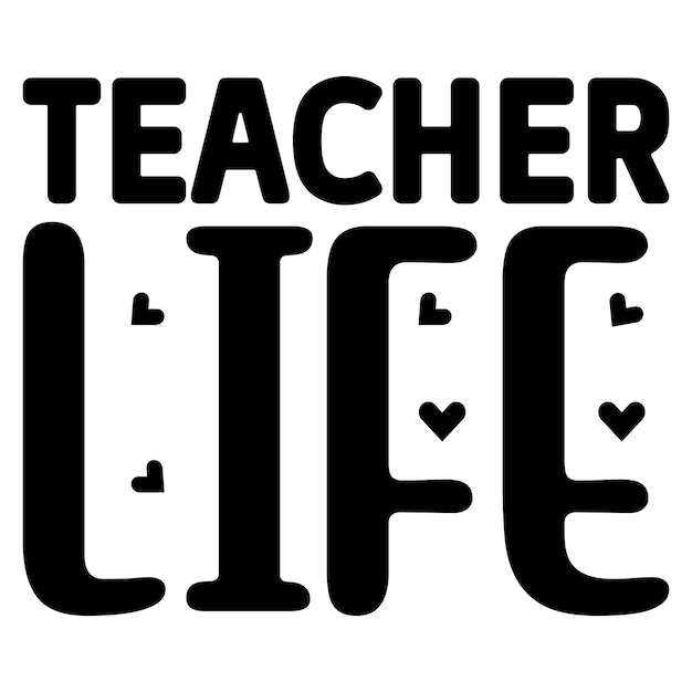 Teacher SVG Design Single File