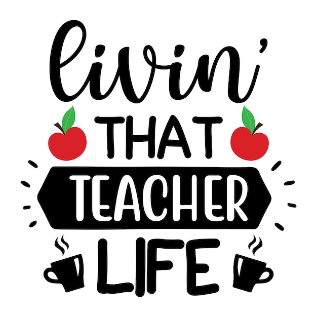 Teacher SVG Design