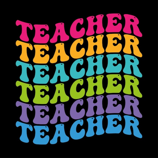 Teacher Svg Design