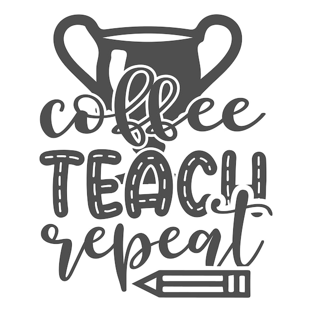 Teacher Svg Design