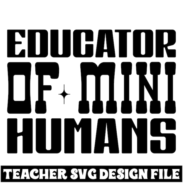 Teacher svg ontwerp en digitale download
