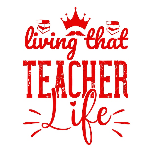 Teacher SVG t shirt Design