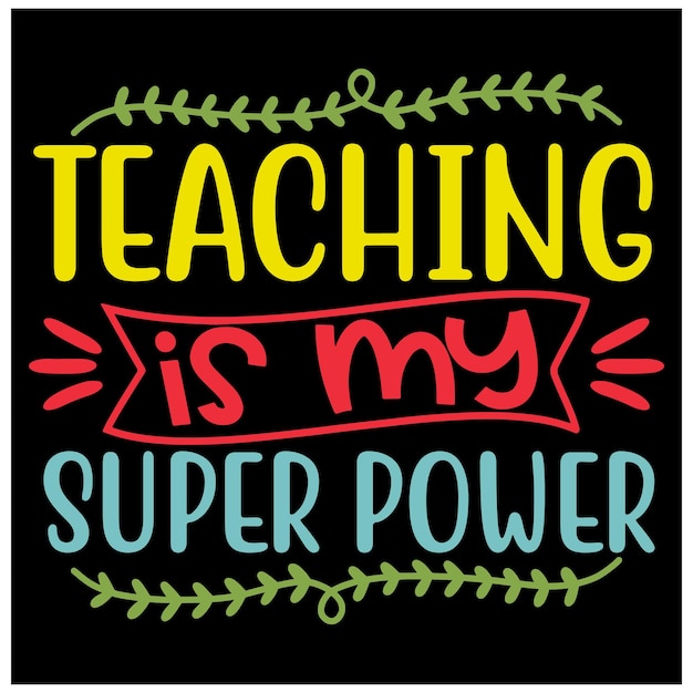 Teacher Svg Vector Design