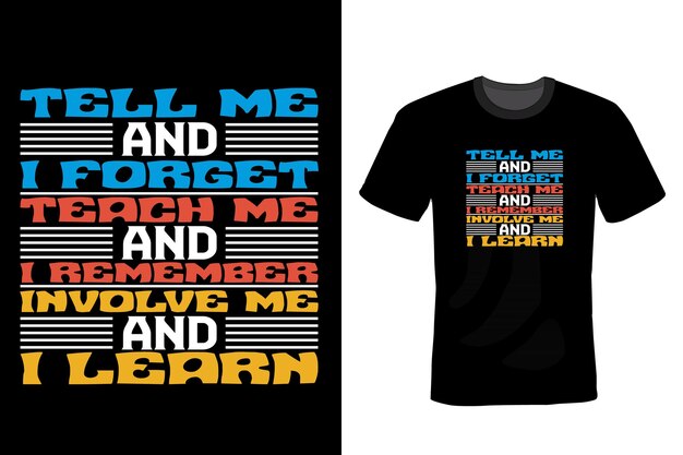 Teacher T shirt design typography vintage