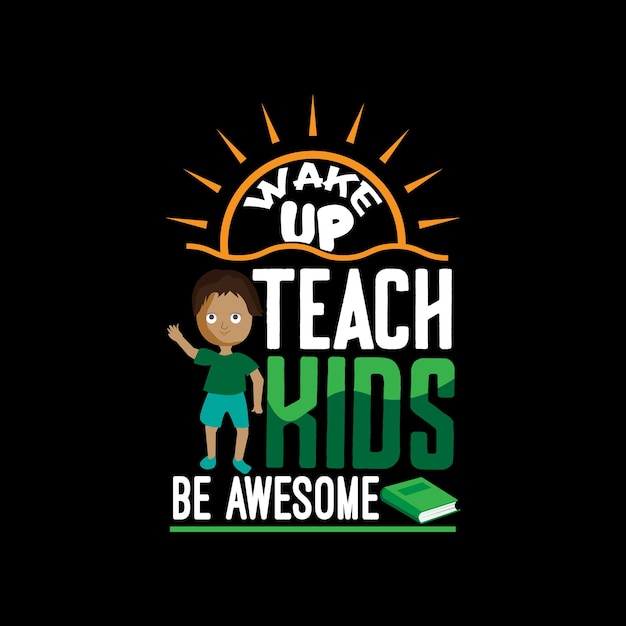 Teacher t shirt design